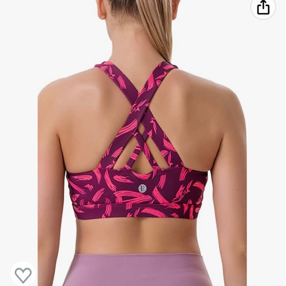 RUNNING GIRL Sports with Removable Cups Sz XL NIB - Picture 4 of 5